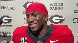 Georgia football RB Nate Frazier describes how Gunner Stockton scares defenses after Marshall win