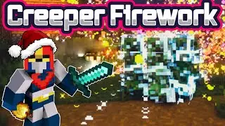 КРИПЕРЫ ВЗРЫВАЮТСЯ ФЕЙЕРВЕРКАМИ В МАЙНКРАФТ. Creeper Firework. ОБЗОР МОДОВ #39