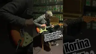 Fender Custom Shop Masterbuilt Levi Perry 60's Korina Strat and Hendrix?? #shorts #guitar
