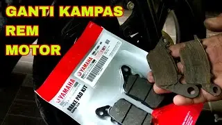 Cara ganti kampas rem depan yamaha mio /x ride 125