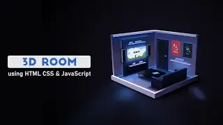 3D Animation Room using CSS