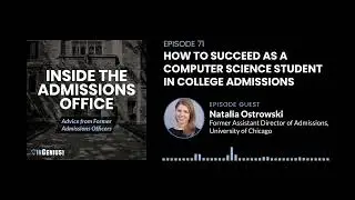 How to Succeed as a Computer Science Student in College Admissions