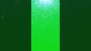 Floating glowing particles green screen animated science magic overlay fx 