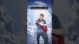 Playing guitar in heaven #guitar #metalheads #tapping #rockmusic #evh #vanhalen #eddievanhalen