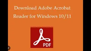 How to download adobe acrobat reader on windows 10 (2023)