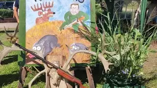День охотника.Дрицаны.Mēdnieku dienā Drīcanos.