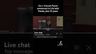 Ga v. Hannah Payne Sentencing