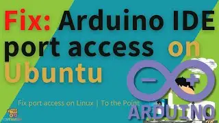 How to Fix Arduino IDE Port disabled issue