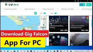 Gig falcon app for pc | How to download gig falcon app for pc | Install gig falcon freelancer app