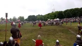 Времена и эпохи 2016. Парк Коломенское.  Битва дружин.