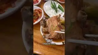 Обзор на корейский ресторан в Южной Корее | 