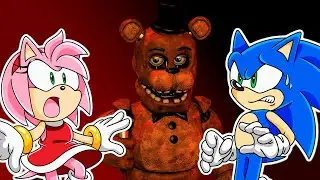 Sonic and Amy Play Five Nights at Freddy's 2 LIVE