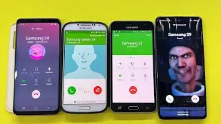 Samsung Crazy Mania incoming Call S8/ S9/ J3/ S4 Outgoing Call Four phone