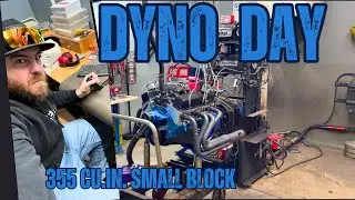 Dyno Day at Klein Engines!  355 c.i. Small Block Chevy Getting Broke-in and Dynoed.