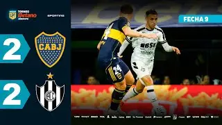 BOCA 2 - 2 CENTRAL CÓRDOBA | Resumen del partido | 