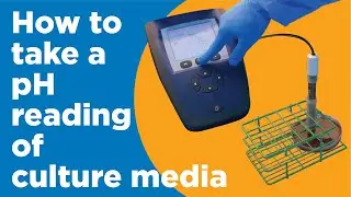 How to measure the pH of culture media - Microbiology Lab Tutorial