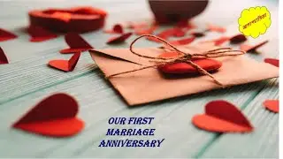 first wedding anniversary