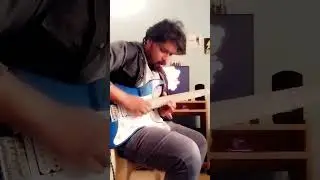 Playing through the guitar solo of Maxi Priest - Close to you (The Andertons Band cover)