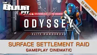 Elite Dangerous Odyssey : Surface Settlement Raid | Gameplay Cinematic