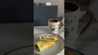 Быстрый белковый завтрак🤤 #shorts #shortvideo #breakfast #food #healthyfood #завтрак #творогрецепт