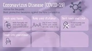 Coronavirus (COVID-19) Public Advice Video Template | VideoScribe