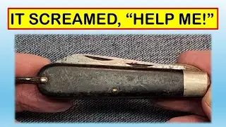 SAVED JUST IN TIME!  Refurbishing A Classic CAMCO 229 Electrician's Knife