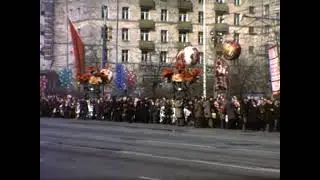MAY DAY IN MOSCOW USSR, 1978