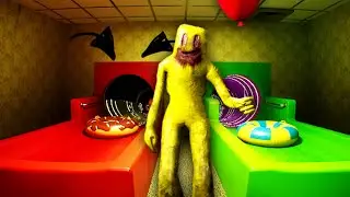 PARKOUR IN THE BACKROOMS... (Running Through Backrooms)