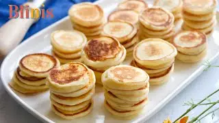 recette des blinis moelleux très faciles 🥞 pour l'apéro