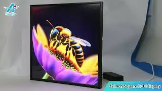 Smart Photo Frame Digital Signage，Square LCD Screen，Square LCD Display，8K Square LCD Monitor