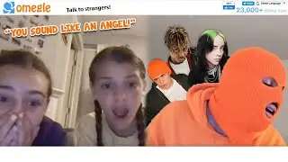 Singing Reactions on OMEGLE | Juice WRLD, Billie Eilish, The Kid Laroi + MORE!