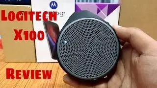 Logitech X100 Bluetooth Speaker Unboxing !
