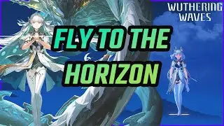 Flying in Wuthering Waves be like .ft Jinhsi