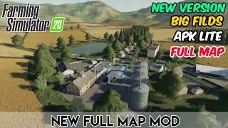 FS 20 New Map Mod full APK lite Big Map.