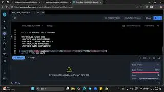Snowflake - Class 5.0 | Overview of Insert Command | Create Command