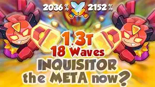 INQUISITOR is META Now? 18 Waves 1.3 Trillion - RUSH ROYALE
