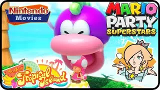 Mario Party Superstars - Yoshi's Tropical Island (2 players, Mario vs Yoshi vs DK vs Rosalina)
