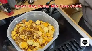Keto Low Carb Party Mix | Game Day Treats