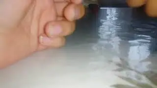 лепим колечко с бриллиантом