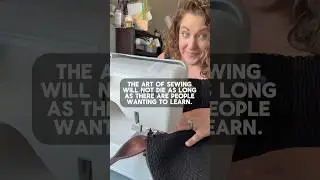 Sewing is NOT a dying art… #sewing #quilting