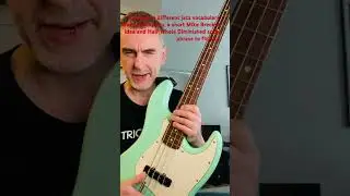 In the jazz woodshed :) www.rufusphilpot.com #basstechnique #bassplayer #learnbass #bassguitar