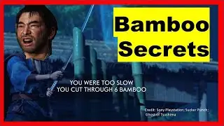Trick & Cheats for Ghost of Tsushima Bamboo Mini-Game to Increase Resolve Locations 