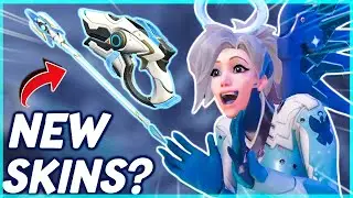 *NEW* Mercy WEAPON SKINS + POTG 😇 Overwatch 2 Hard Light