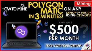 Easily Mine Matic Polygon On Any Computer or Laptop | How To Mine MATIC | POLYGON