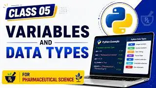 Python variables and data types (integers, floats, strings, booleans) | BP101T, Unit- 1, B. Pharmacy