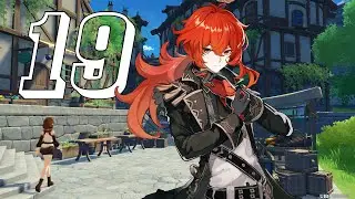 |PC| - Genshin Impact - Кризис Полуночного героя (Задание Дилюка) + открытие молитв + квесты