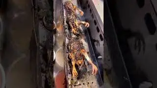 中国美食，炭烤鸽子