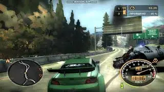 Погоня на зеленой мазде в NFS Most Wonted #2