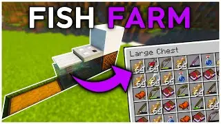 The EASIEST AFK Fishing Farm  in Minecraft 1.21 (Tutorial)