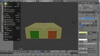 Unity: Habitaculo Basico 1-10: objeto traido de Blender animando puertas.